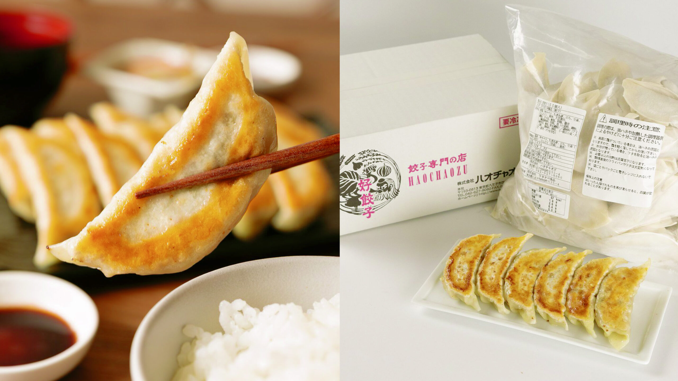 数量限定・特別価格 冷凍ハオ餃子55個 | 餃子専門の店 好餃子 